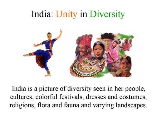 unity in diversity. India: Brief Satistics