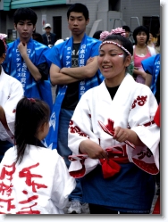 yosakoi-soran-1 * Yosakoi Soran Festival combines Yosakoi-Festival in Kochi prefecture of Shikoku and Soran folk music of Hokkaido. 45,000 participants and 1.5 million audience.