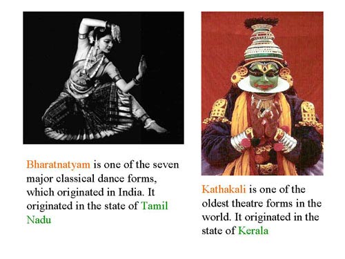 bharatanatyam & kathakali