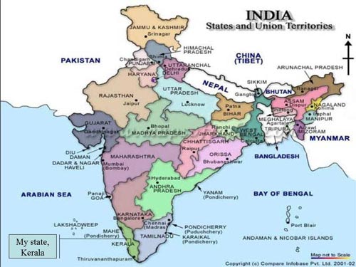 india: states & union territories