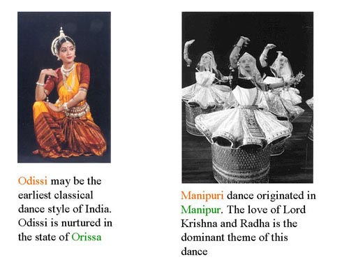 odissi & manipuri