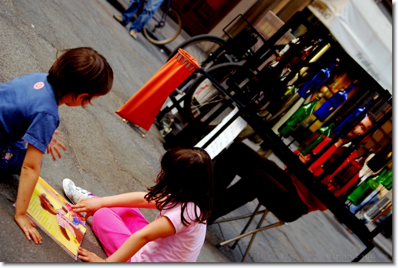 Music on Bottle at Bologna, Italy