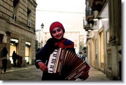 accordion_girl_lecce_01 * Accordion Girl, Nicole, at Lecce, Italy