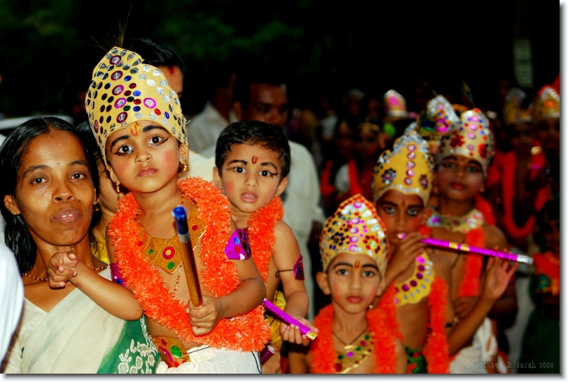 unnikannans, sri krishna jayanthi at bharananganam, kerala