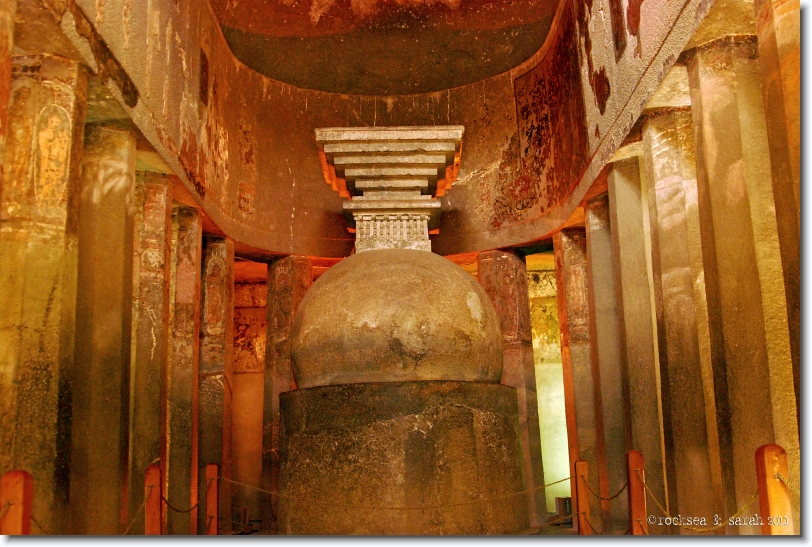 hinayana chaitya hall, ajanta caves number 9