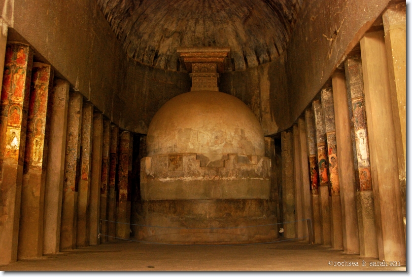 hinayana chaitya hall, ajanta caves number 10