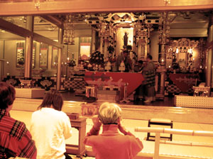 buddhist temple at hokkaido