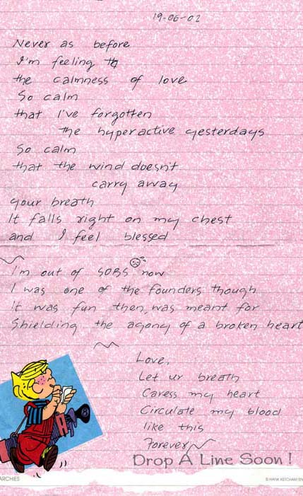 out of Society of Broken Hearts (SOBS)